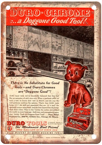 Vintage 1940s duro tools - duro, auto
