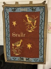 Vintage French Bird Scene Wall