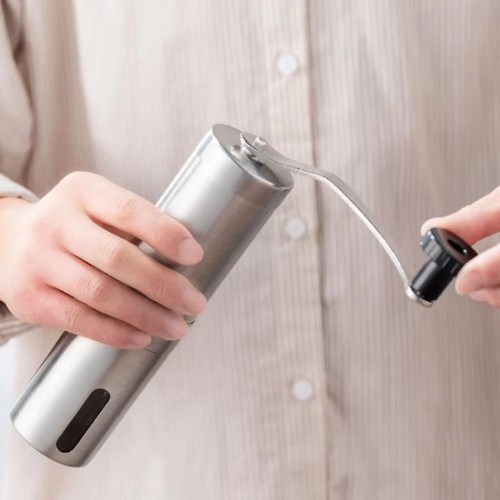 Stainless steel hand coffee - steel,