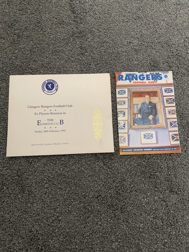 Very rare glasgow rangers - rare,
