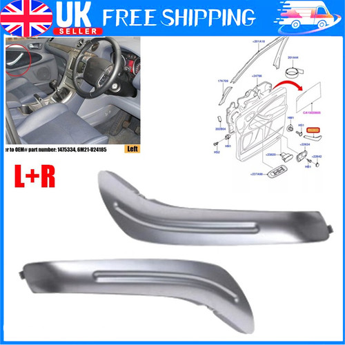 Armrest front door handle - front,