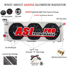 Radiator+ Shroud Fan + Relay