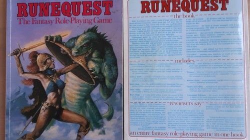 Runequest 2nd edition rpg - runequest,
