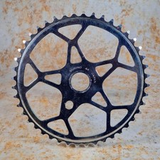 Sugino 44T Old School BMX Sprocket Chrome Used Survivor