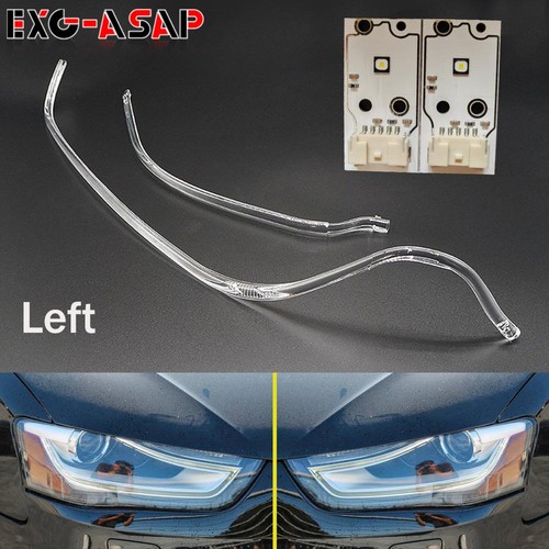 Left headlight guide - headlight, plate