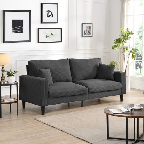 Modern sofa soft corduroy - soft,
