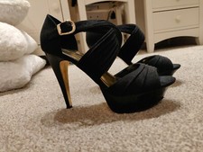 BARRATTS BLACK HEELS SHOES