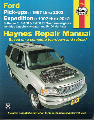 Haynes repair manual ford - repair,