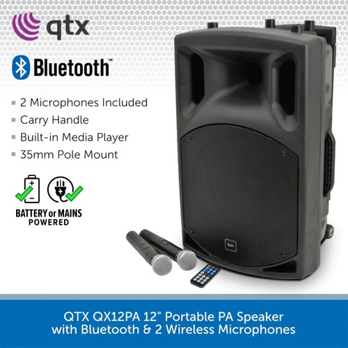 Qtx qx12pa portable - qx12pa, 12"