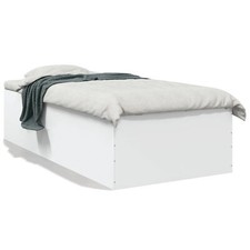 Bed Frame White 100 x 200