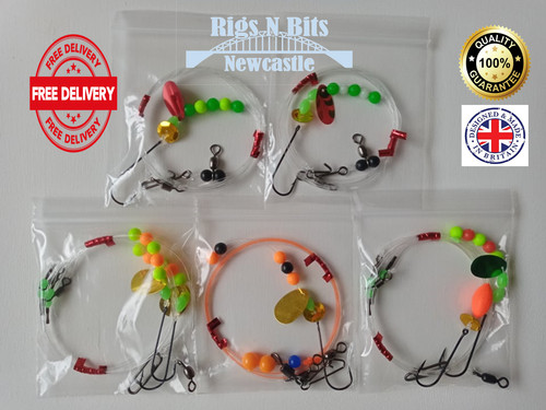 Sea fishing rigs - 5, quality