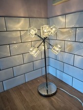 IKEA Isasa Glass Ice Cube Dimmer Table Lamp Light Typ B0507