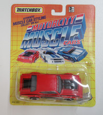 MATCHBOX "Motorcity Muscle Cars" Chevelle Pro Stocker - Red/Black - Mint/Box