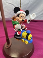 Vintage Disney Mickey On Train
