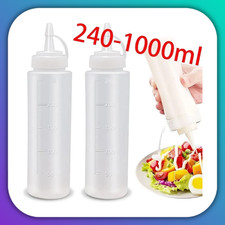 3pcs Plastic Clear Squeeze
