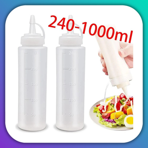 3pcs plastic clear squeeze - plastic,