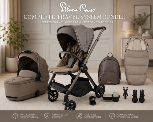 Silver cross pram - silver,