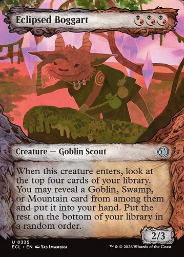 Mtg eclipsed boggart - mtg,