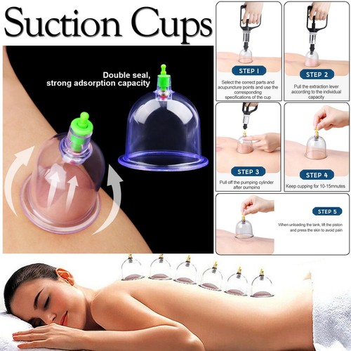 12pcs cupping vacuum - vacuum, massage