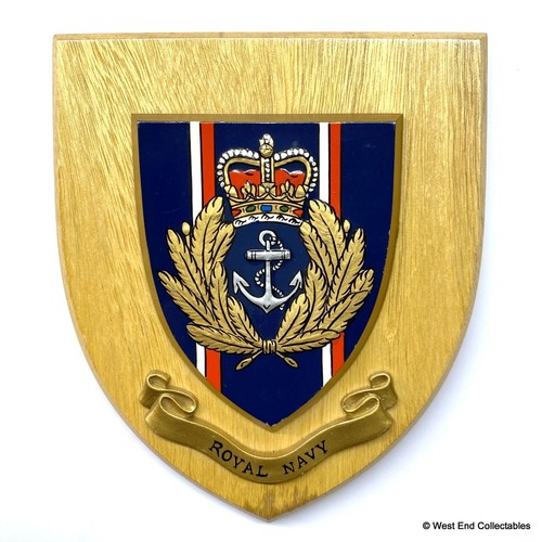Royal navy plaque shield - royal,