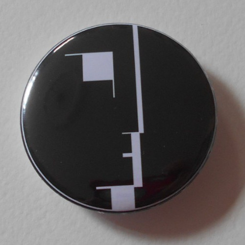 Bauhaus badge large 4cm - bauhaus, 4.4cm