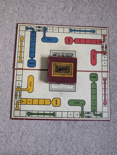 Vintage 1930s sorry board - 1930s,