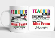 Personalised Best Head Teacher Google Search School Gift Mug Present Nursery