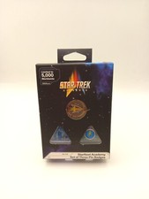 Star Trek Universe Starfleet Academy Three Pin Badge Set Limited Edition