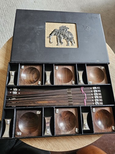 Vintage handmade boxed thai - vintage,