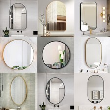 Industrial Wall Mirror Metal