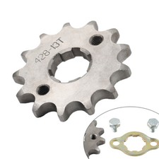 428 Chain 20mm 13T Front Sprocket For 125cc ATV Pit Dirt Quad Bike
