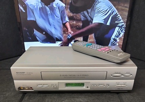 Sharp mh705 vcr vhs video - vhs,