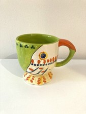 Anthropologie Mug Tortua Bird
