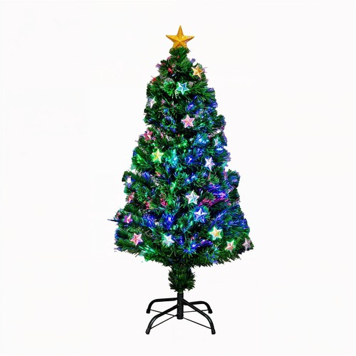 Christmas tree pre lit green - christmas, pre-lit