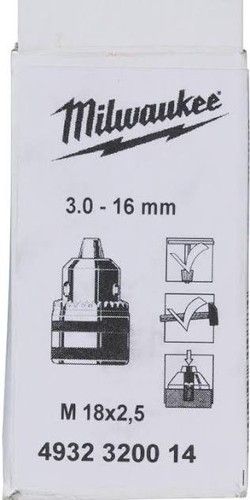 Milwaukee mm keyed - 3.0‑16,