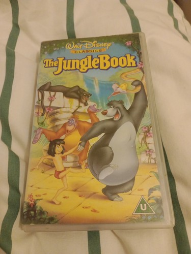 The jungle book vhs - jungle, (vhs/sur