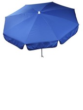 Habitat 1.6m Tilting Garden Parasol Blue Canopy Crank Top Section Only