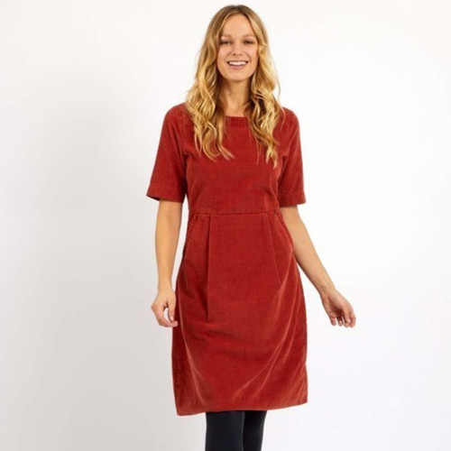Weird fish domino cord dress - weird,