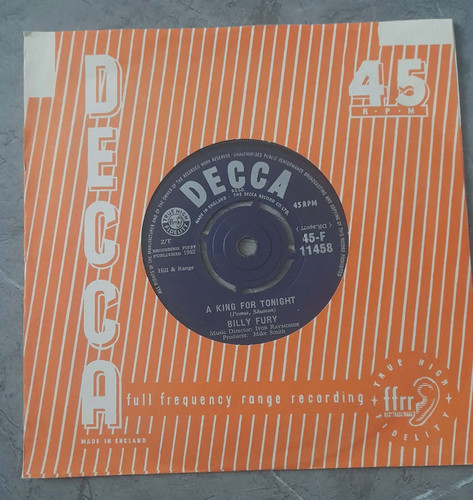 Billy fury last night was - night,