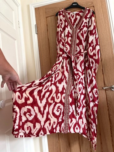 Monsoon burgundy red ivory - &,