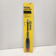 Vtg Stanley Yankee Push Drill