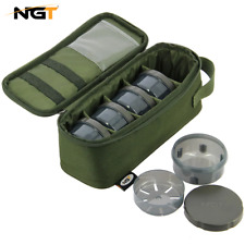NGT Glug Bag Storage Case Carp Fishing For Boilies Glugging + 5x Pots Included ✔