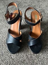 Primark Block High Heel Black