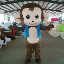 Monkey Mascot Costume Cosplay