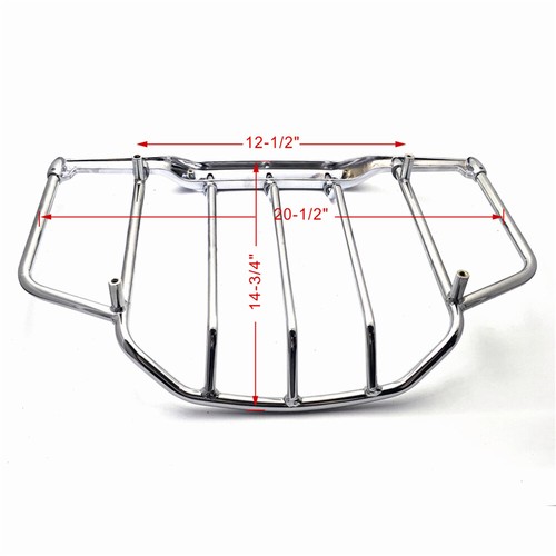 Chrome luggage rack - luggage,