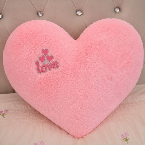 45cm large pink heart shaped - heart,