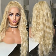 Long Wavy Glue Less Lace Front