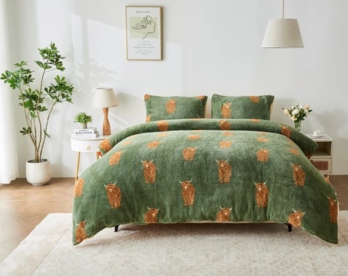 Highland cow duvet cover - highland,