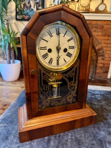 Antique american cottage clock - antique,