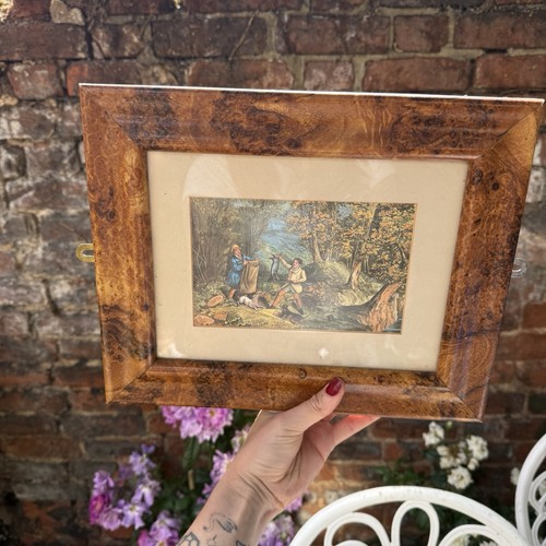 Vintage burr wood - vintage, frame